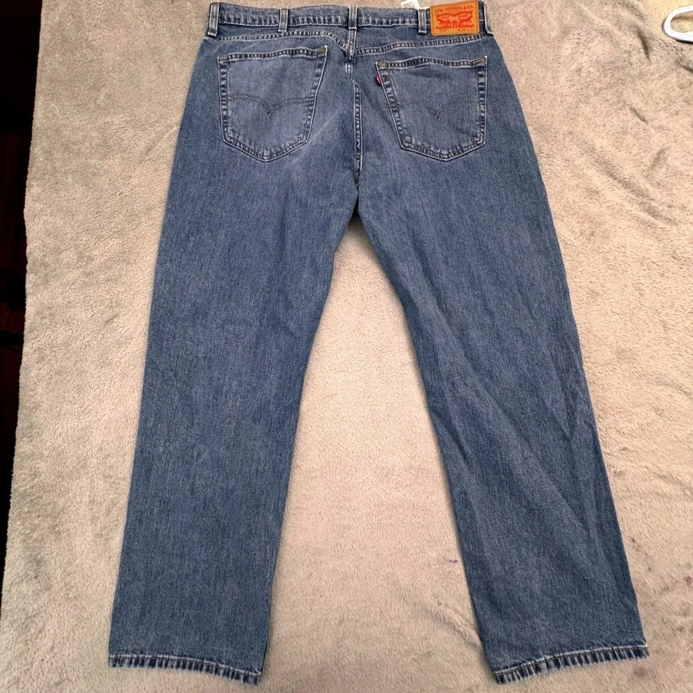 Levi Strauss & Co‎ 559 Relaxed Fit Jeans Mens Tag Size W38 L30 Blue Denim